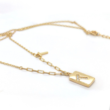 Women's Necklace 925 Sterling Silver Gold Plated Pendant